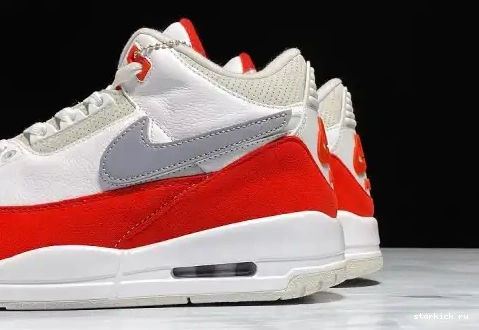 3 JORDAN CJ0939-100 AIR WHITE RED CJ0939-100 TINKER RETRO UNIVERSITY 0425